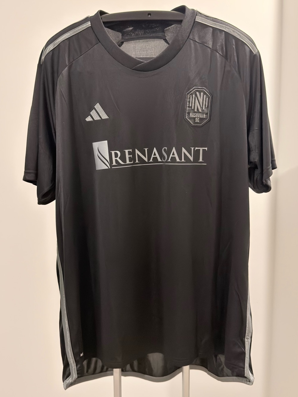 Adidas Nashville SC 2023/24 Man in Black Jersey 2XL NWT Johnny Cash Soccer